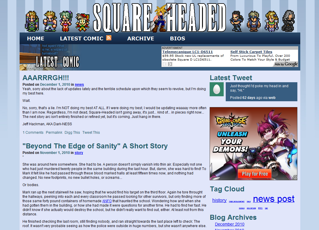Square Headed